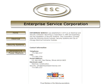 Tablet Screenshot of enterpriseservicecorp.com